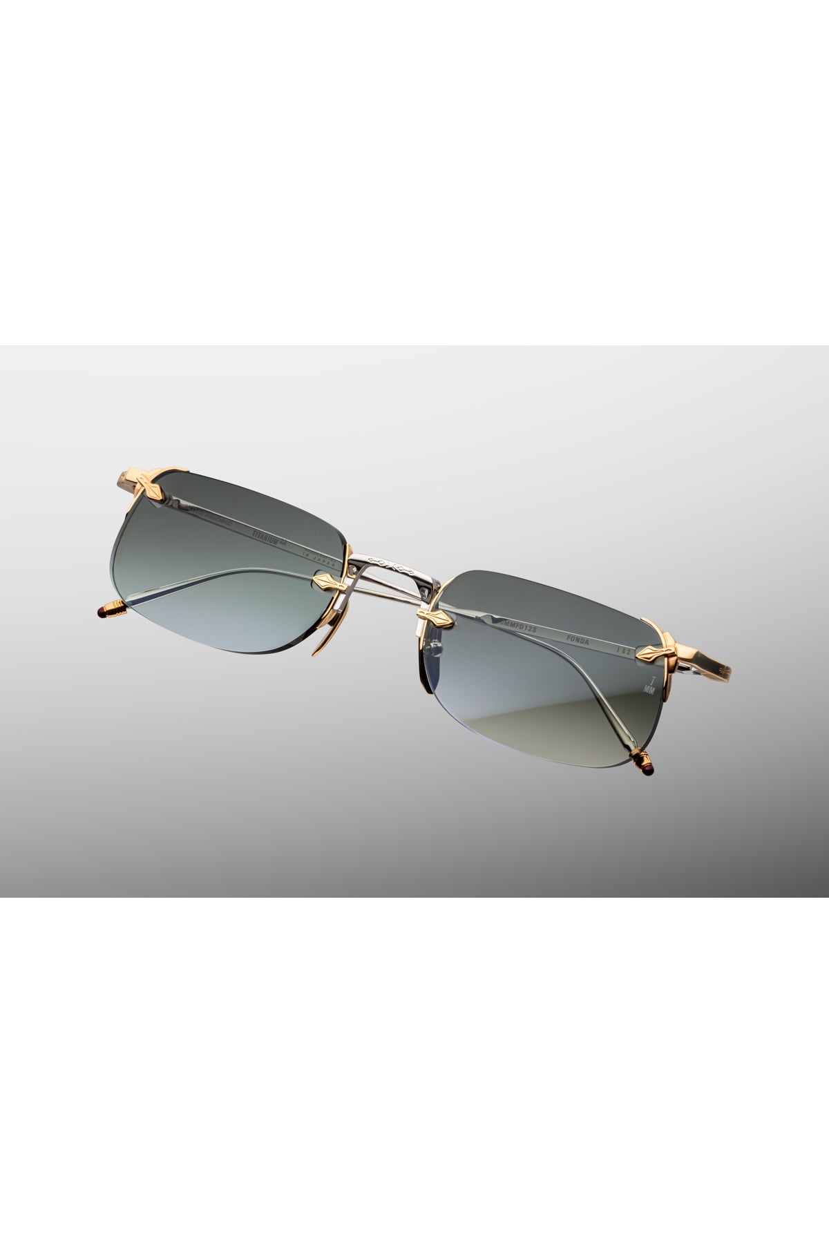 Jacques Marie Mage | Fonda Sunglasses in Electrum