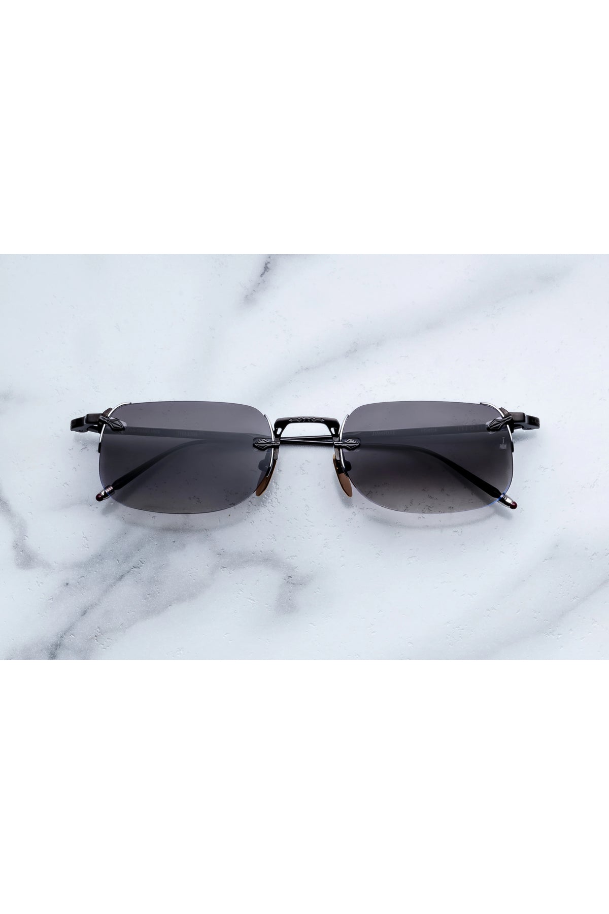 Jacques Marie Mage | Fonda Sunglasses in Black