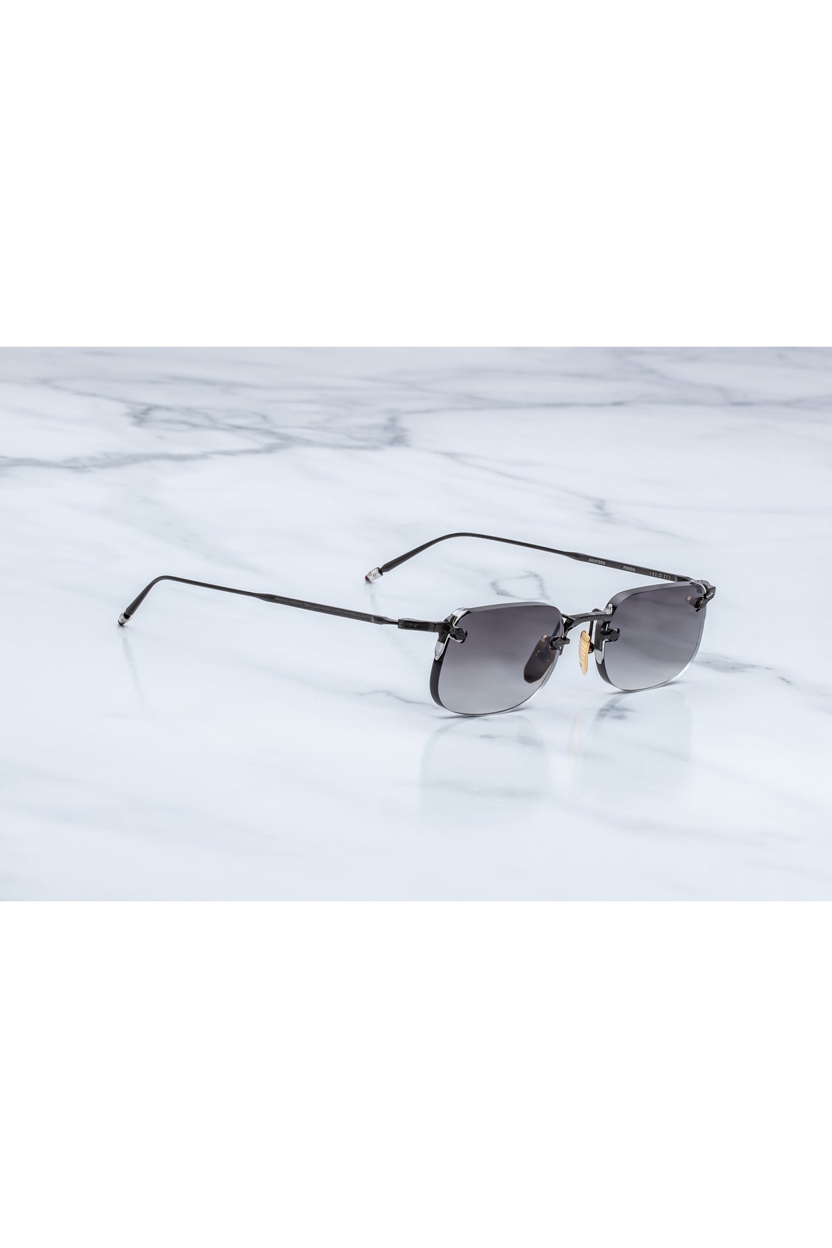 Jacques Marie Mage | Fonda Sunglasses in Black