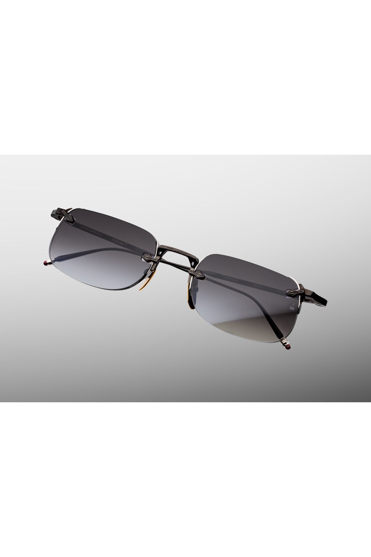 Jacques Marie Mage | Fonda Sunglasses in Black
