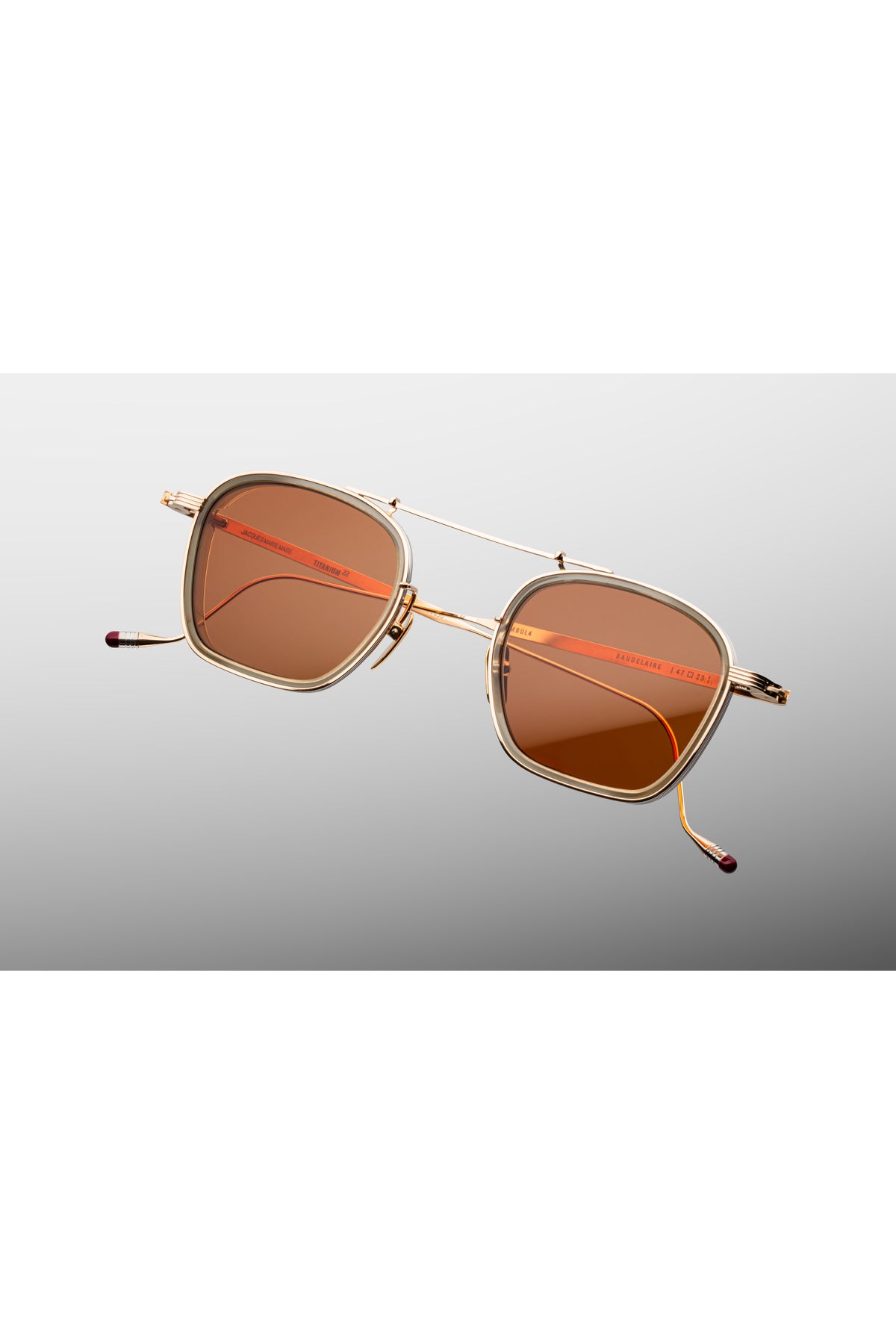 Jacques Marie Mage | Baudelaire 2 Sunglasses in Darjeeling