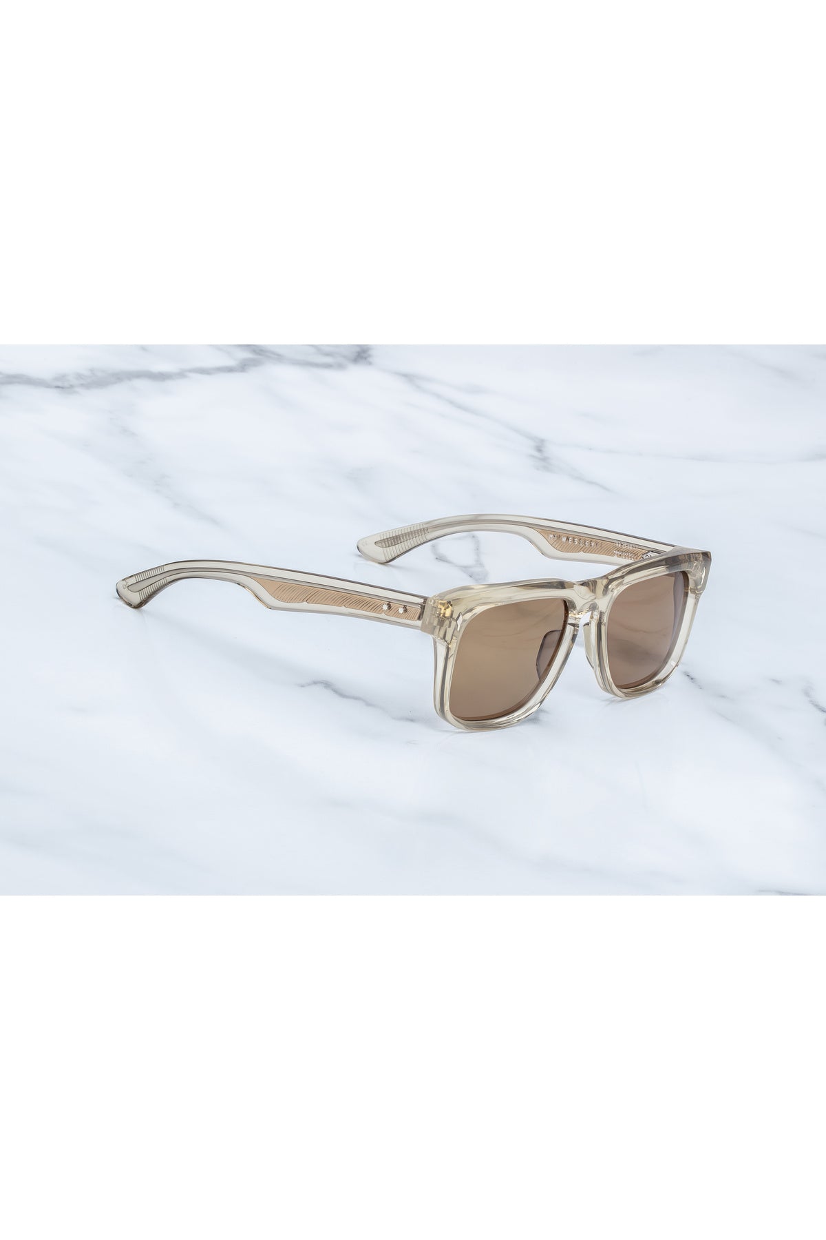 Jacques Marie Mage | Wesley Sunglasses in Marzipan