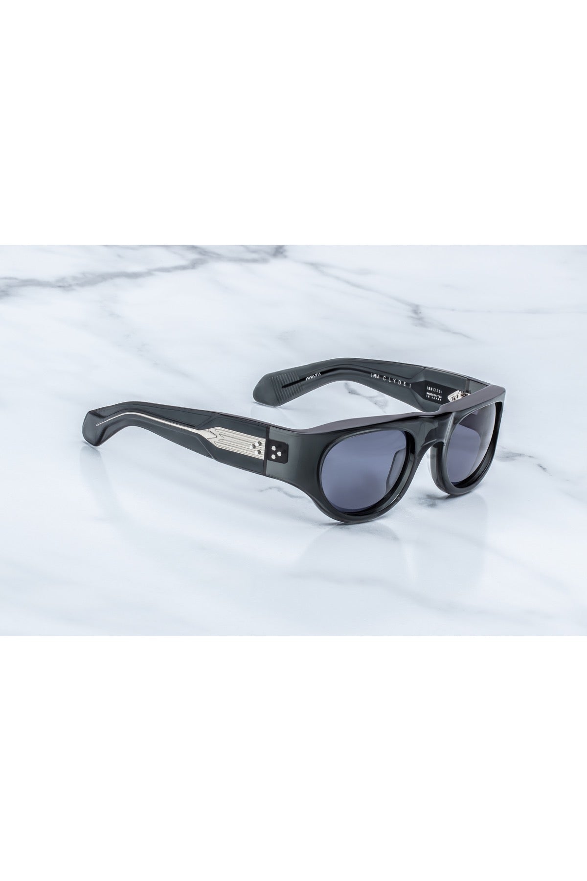 Jacques Marie Mage | Clyde Sunglasses in Grisaille