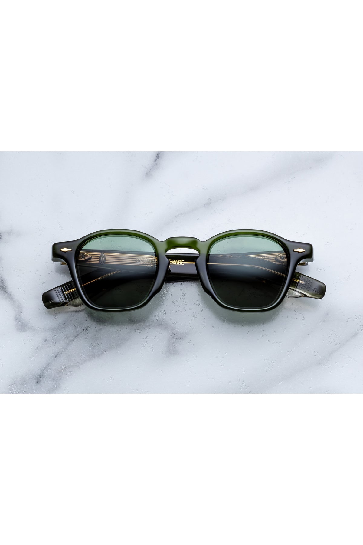 Jacques Marie Mage | Zephirin Sunglasses in Kombu