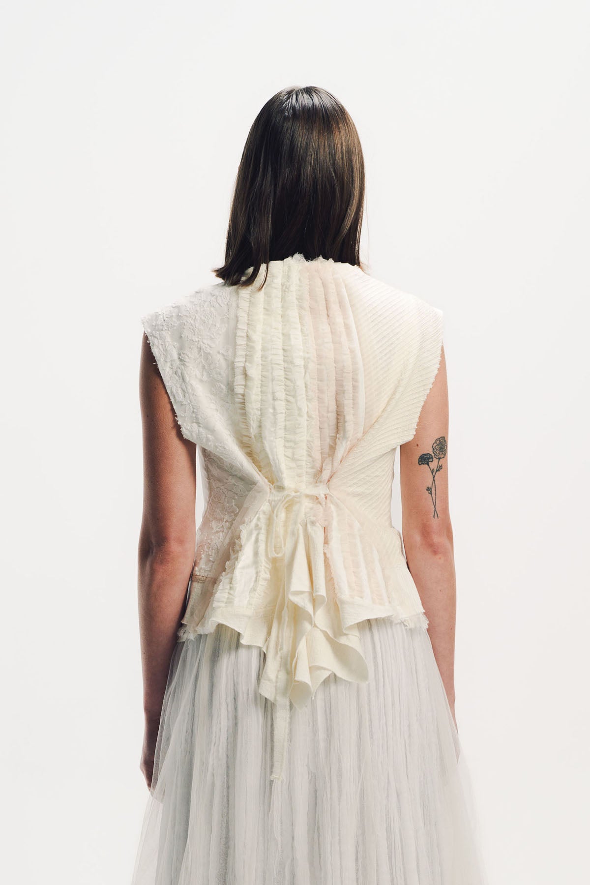 Caroline Hu | Mix Patchwork Vest
