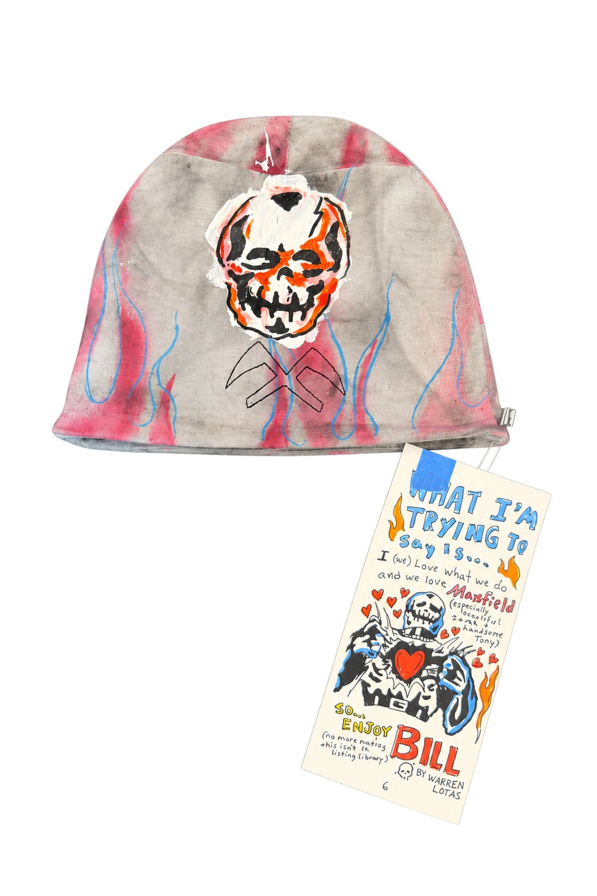 Warren Lotas | Artisanal Airbrush Skullcap