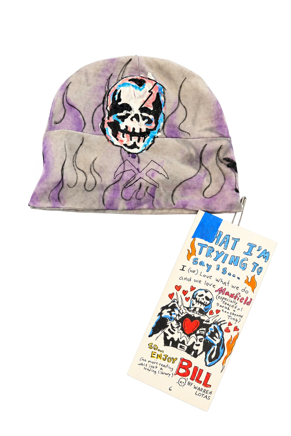 Warren Lotas | Artisanal Airbrush Skullcap