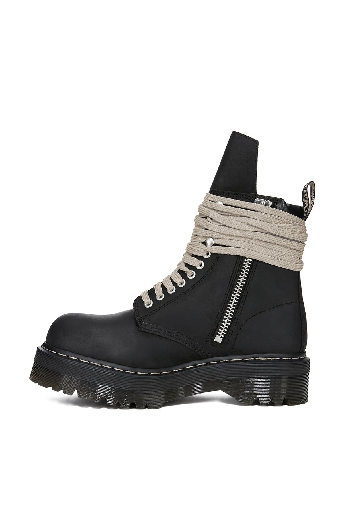 Rick Owens X Dr. Martens | Quad Sole Steel Toe Boot