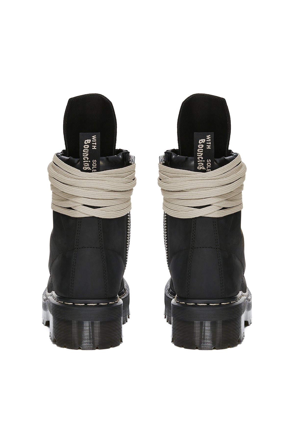 Rick Owens X Dr. Martens | Quad Sole Steel Toe Boot