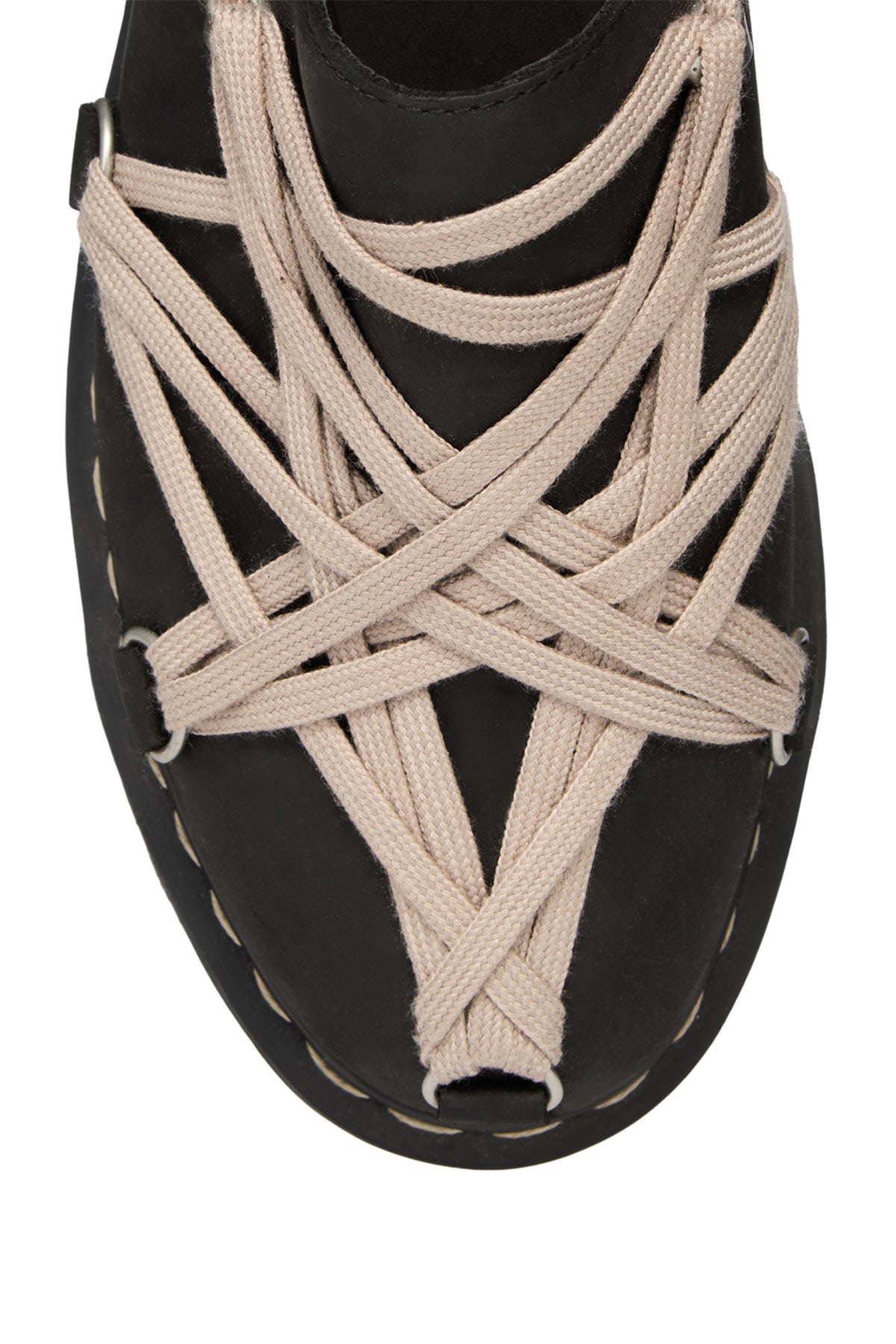 Rick Owens X Dr. Martens | Quad Sole Megalace® Mule