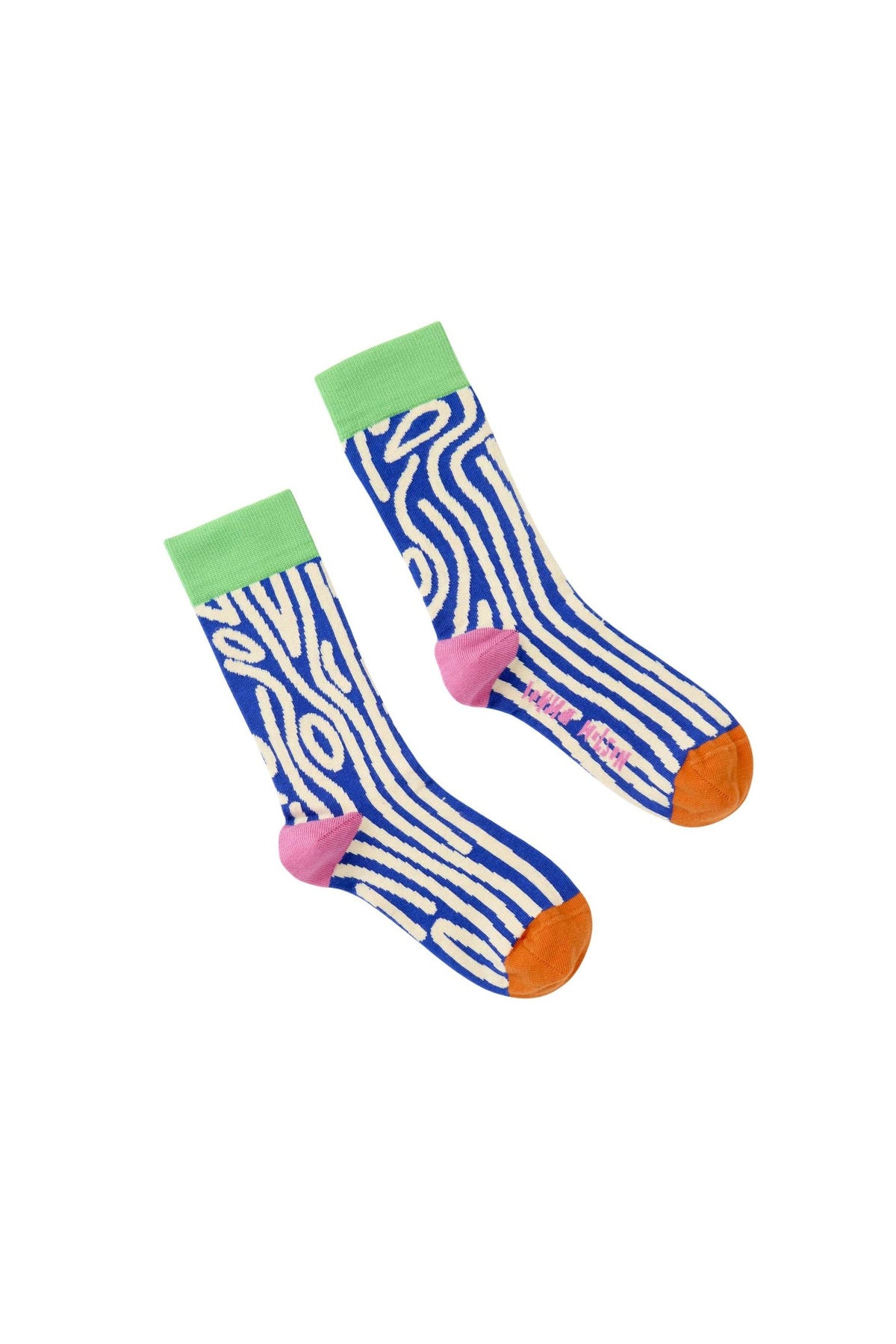 Donna Wilson | Woolywood Blue Socks