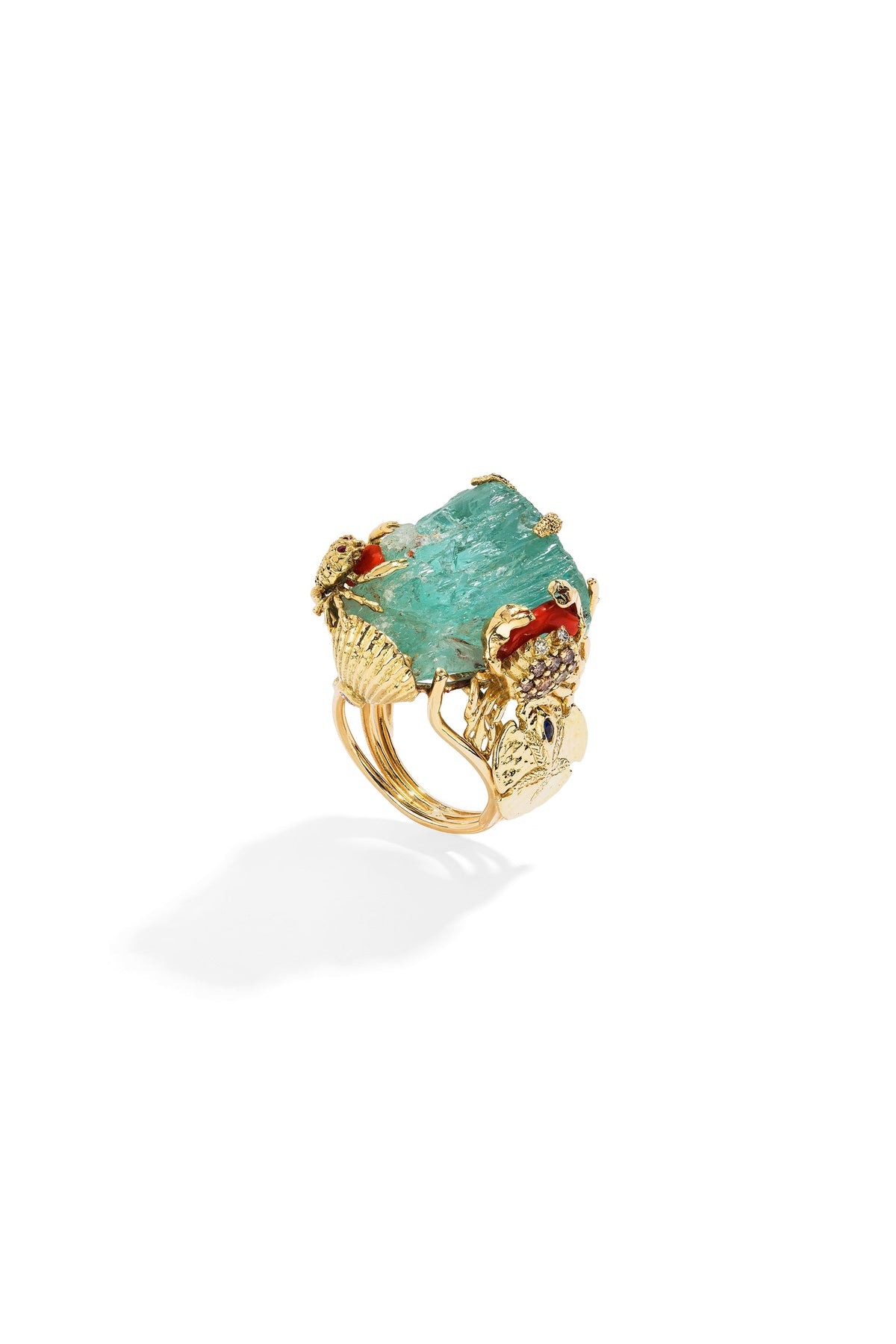 Renato Cipullo | Aquamarine Vita Marina Ring