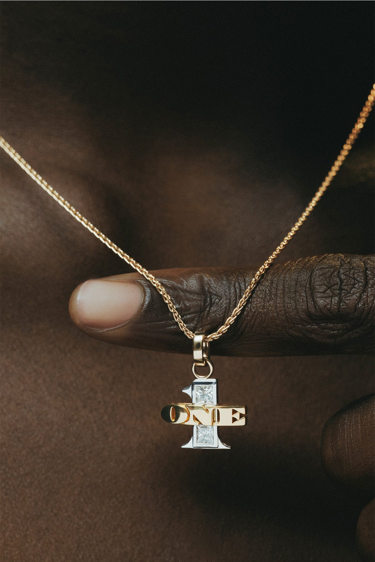 Marie Lichtenberg | One Diamond Pendant