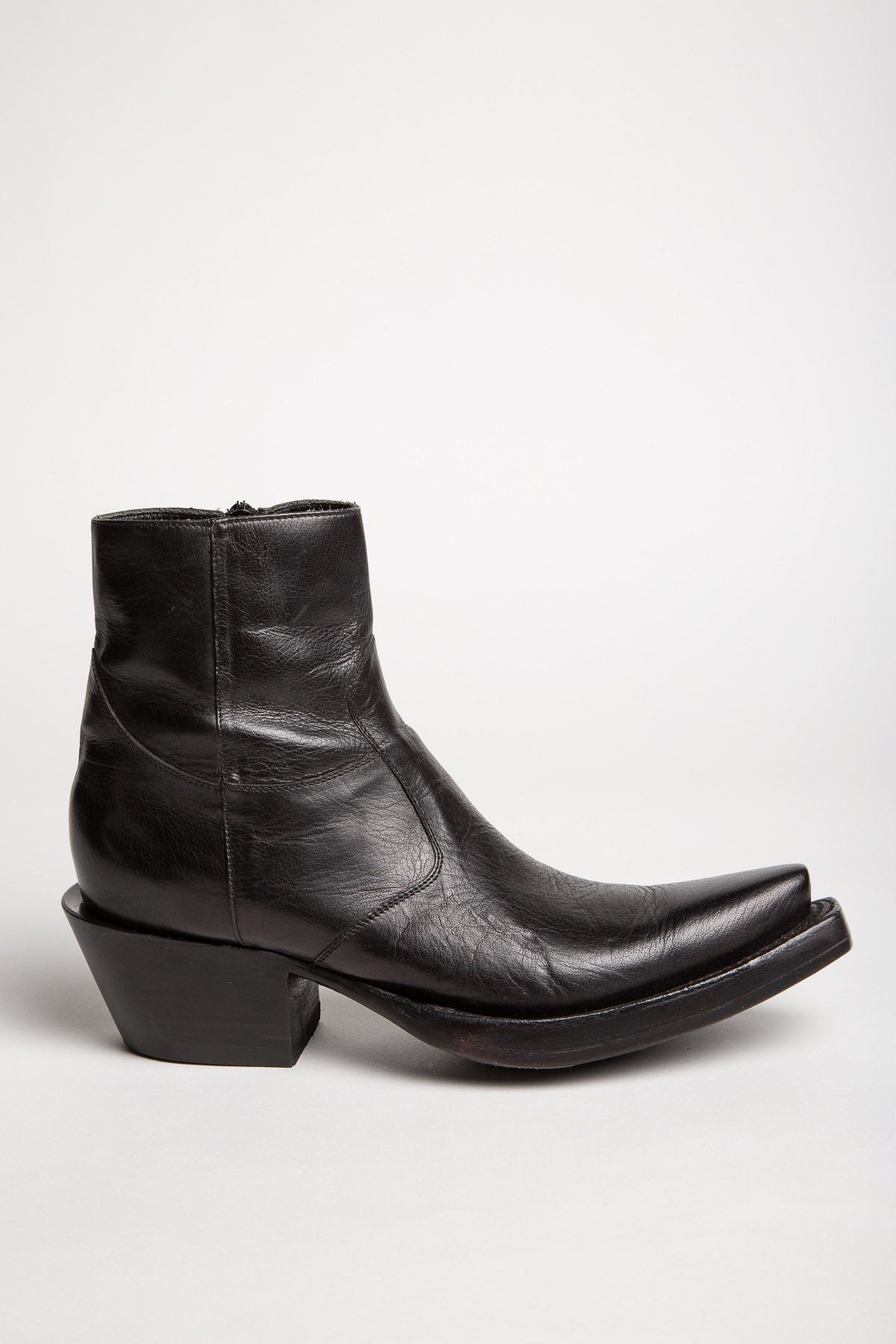 VETEMENTS | LUCCHESE COWBOY ANKLE BOOTS