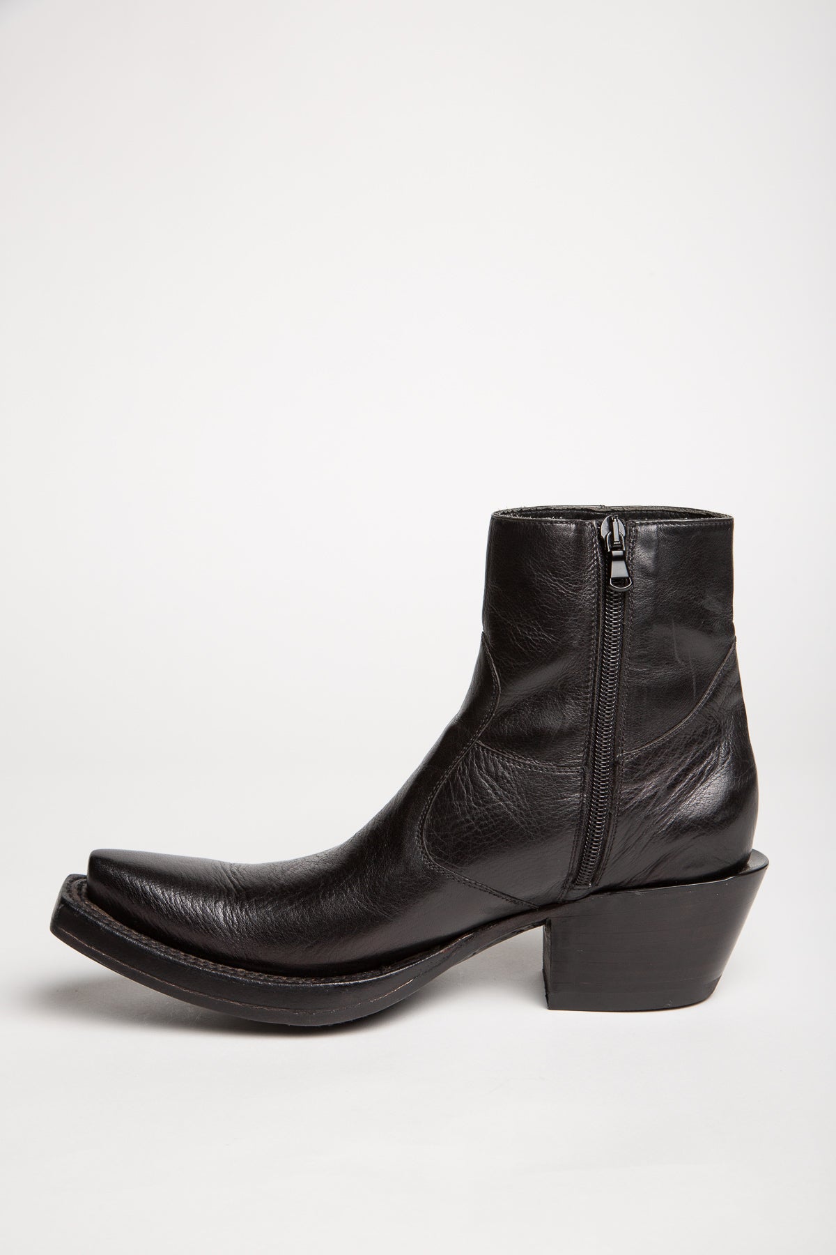 VETEMENTS | LUCCHESE COWBOY ANKLE BOOTS