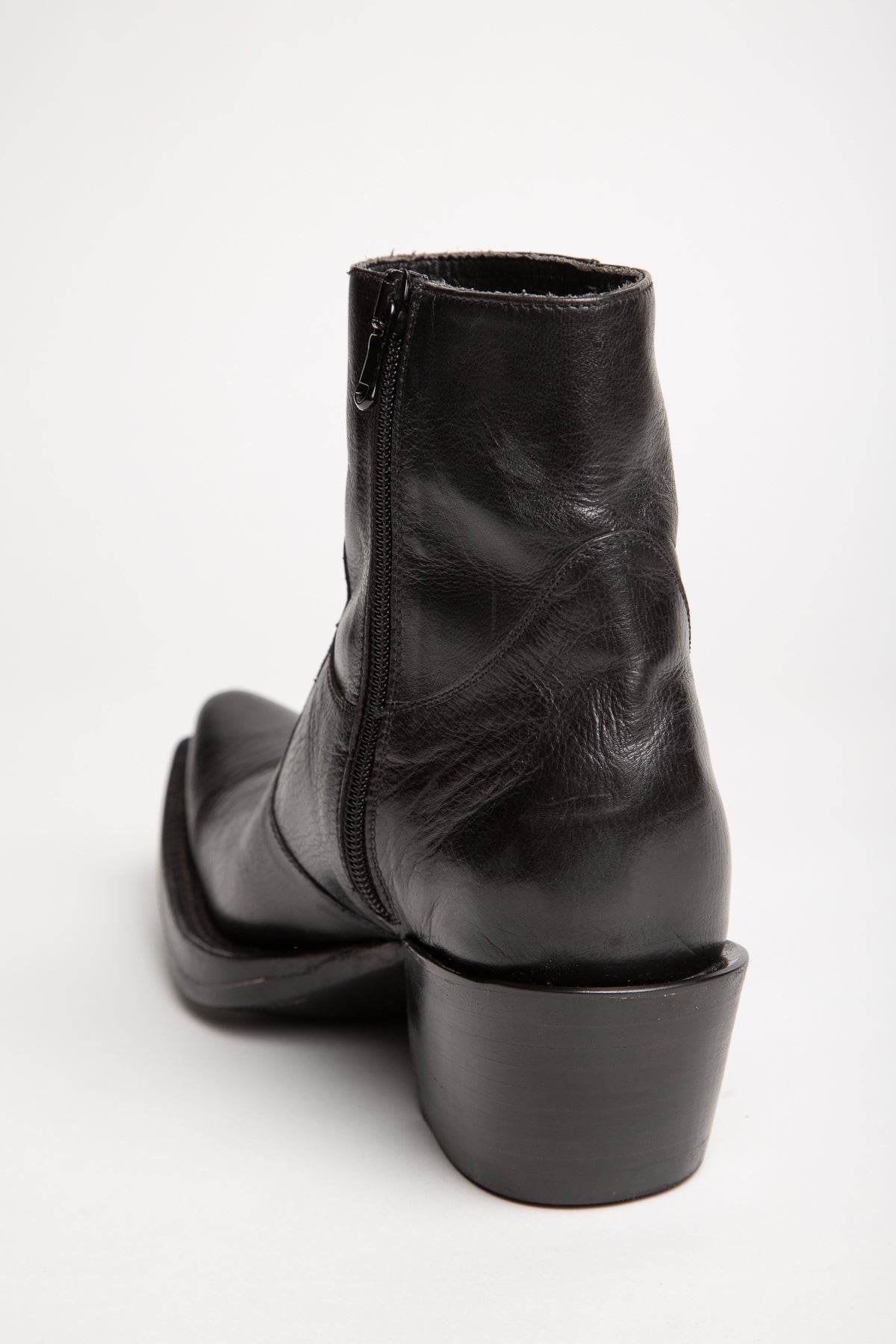 VETEMENTS | LUCCHESE COWBOY ANKLE BOOTS - MAXFIELD LA