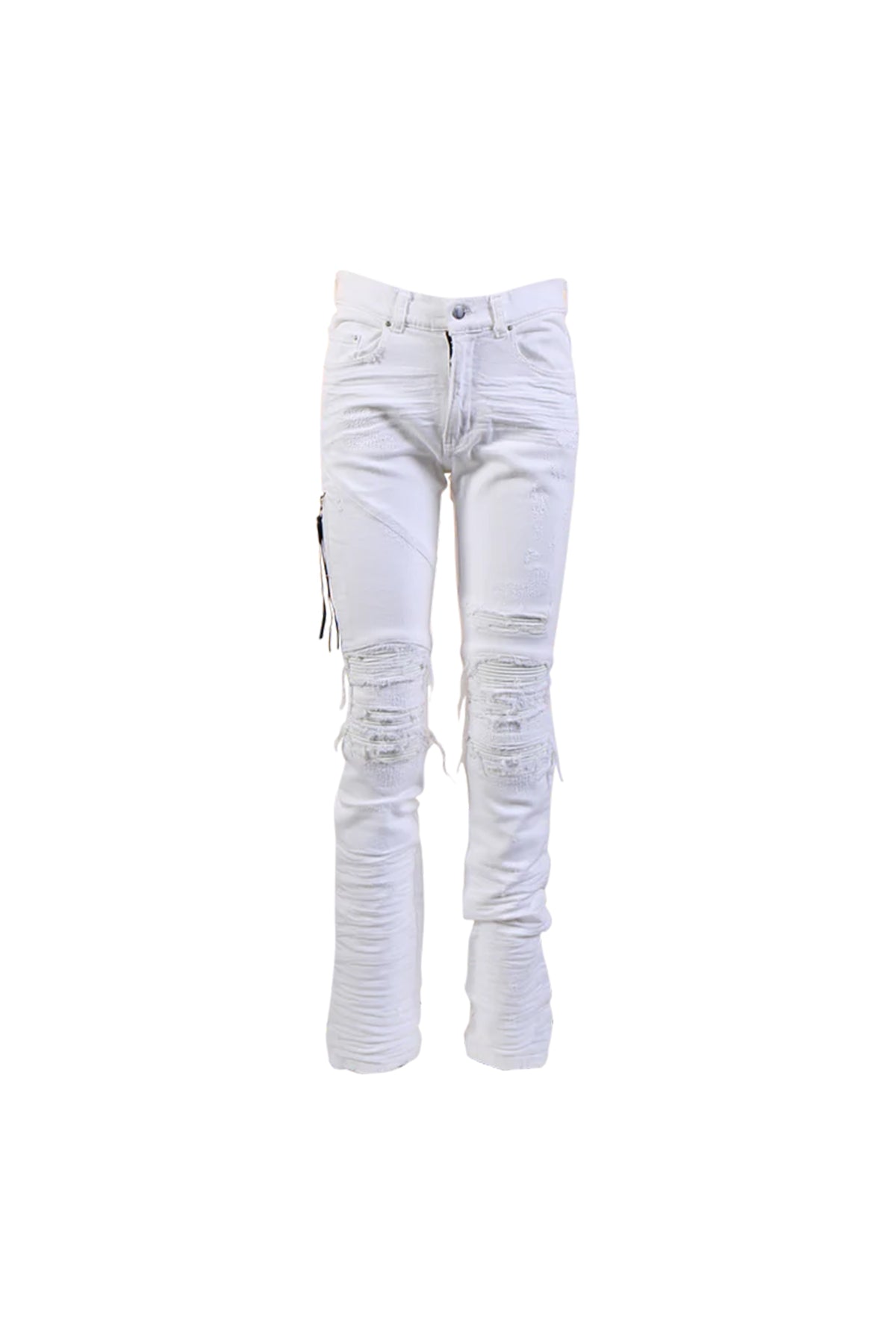 AMIRI | SIDE ZIP LEATHER PATCHES