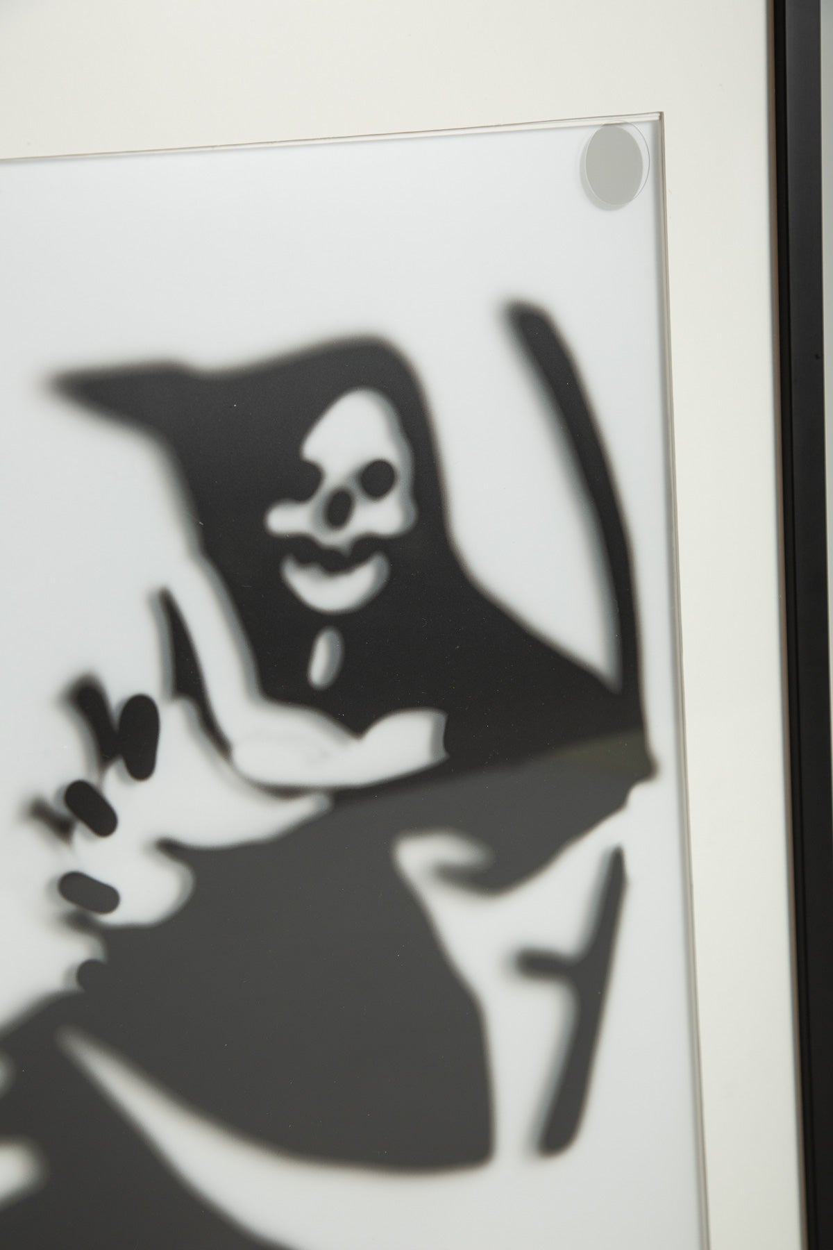 VIRGIL ABLOH | CLEAR ART PRINT "REAPER 1" SIGNED AND NUMBERED BY VIRGIL ABLOH