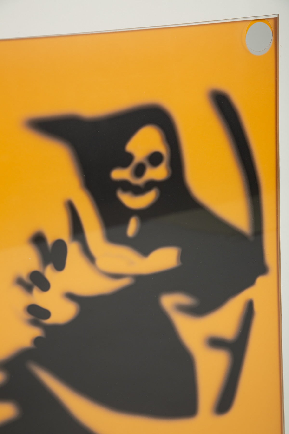 VIRGIL ABLOH | CLEAR ART PRINT "REAPER 1" SIGNED AND NUMBERED BY VIRGIL ABLOH