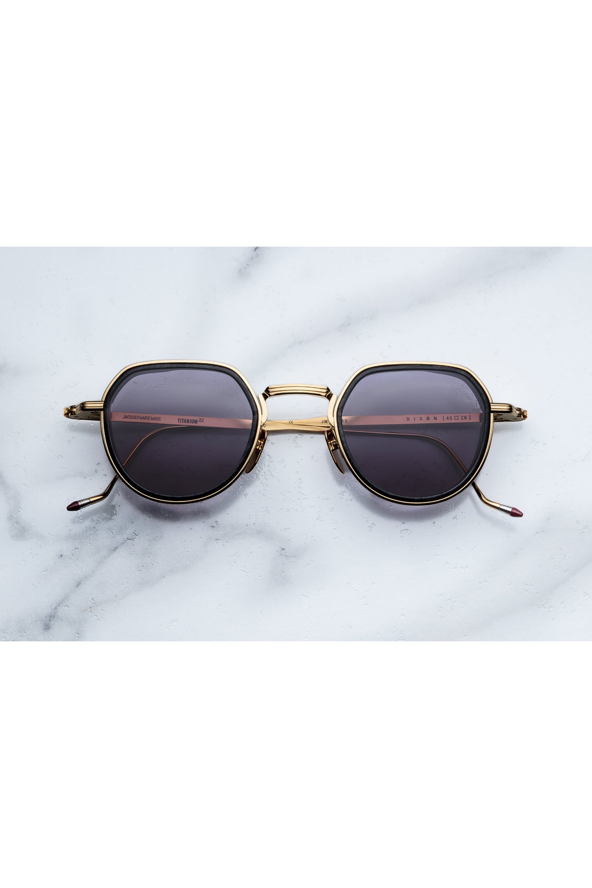 Jacques Marie Mage | Dixon Sunglasses in Ebony