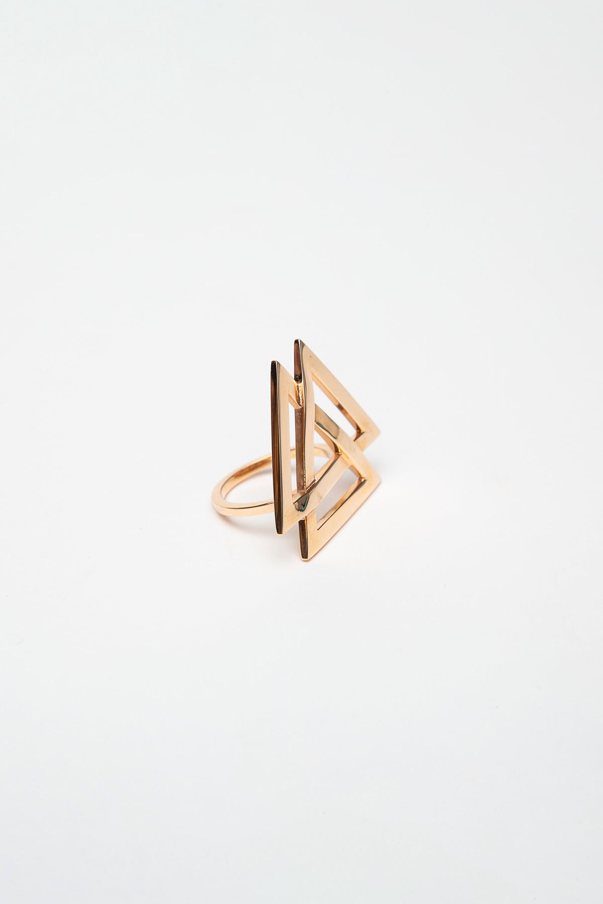 SARAH JANE WILDE | BLACK STAR TRIPLE TRIANGLE RING