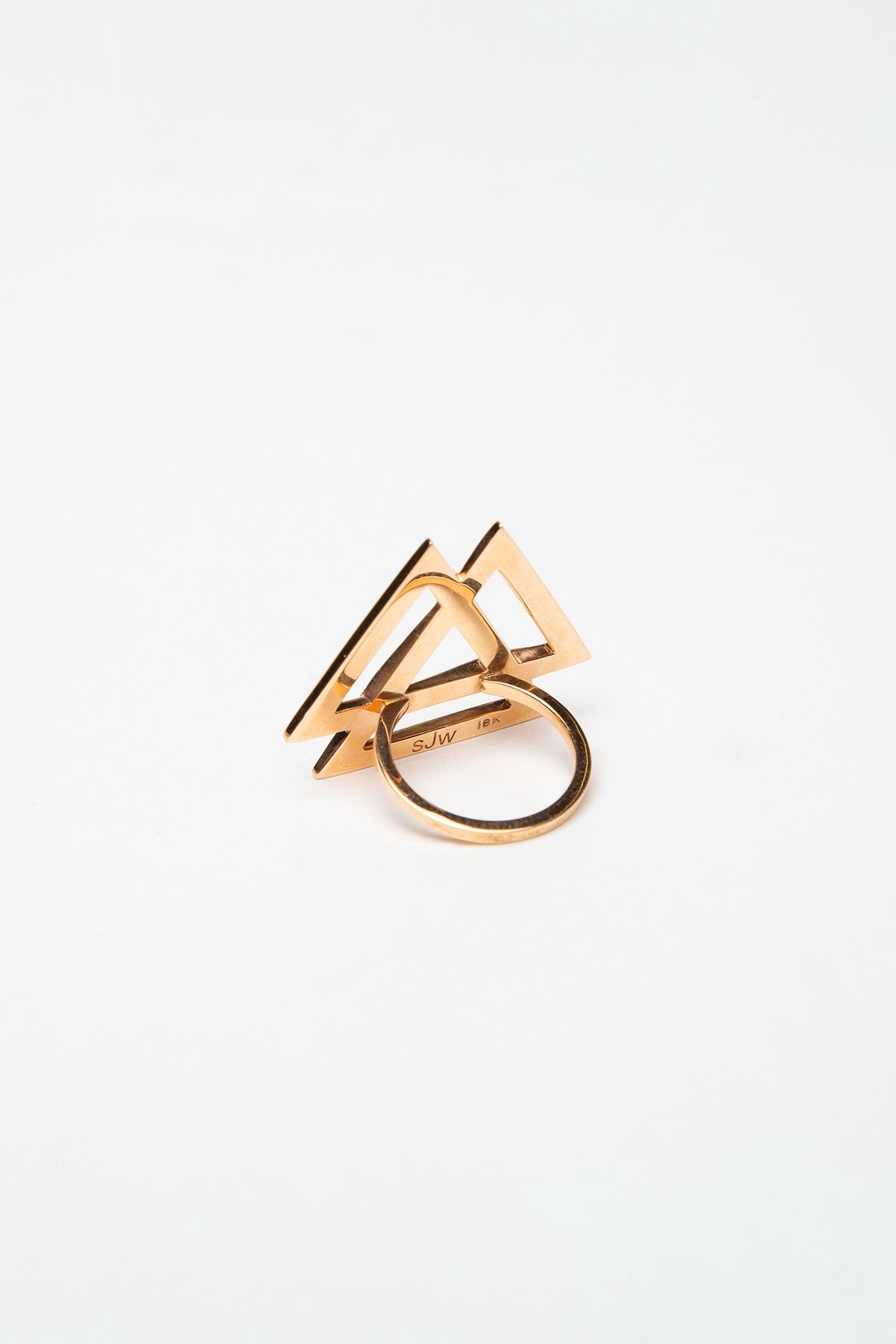 SARAH JANE WILDE | BLACK STAR TRIPLE TRIANGLE RING - MAXFIELD LA