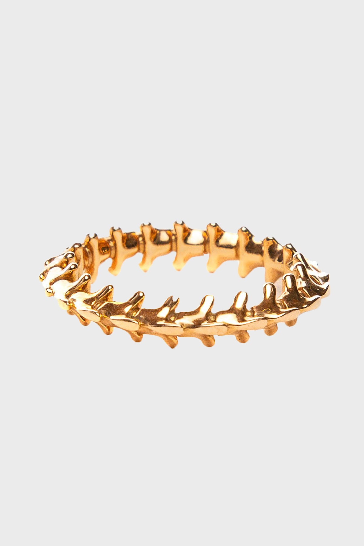 SHAUN LEANE | YELLOW GOLD SPINE RING