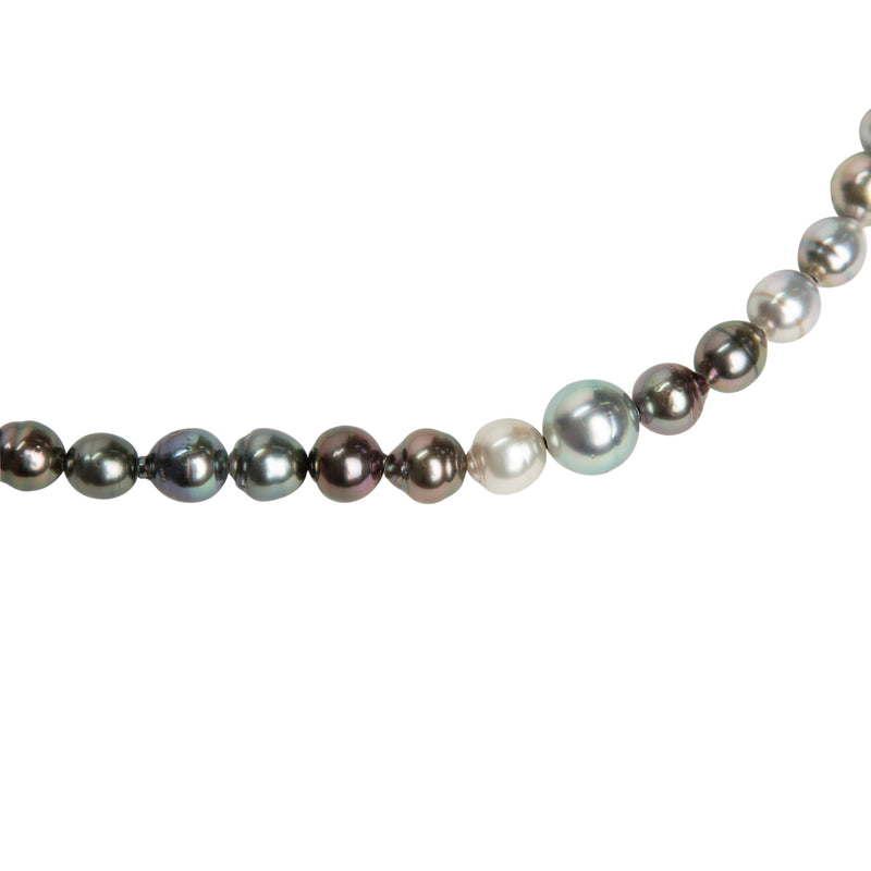 MAXFIELD COLLECTION | GRADIENT PEARL NECKLACE
