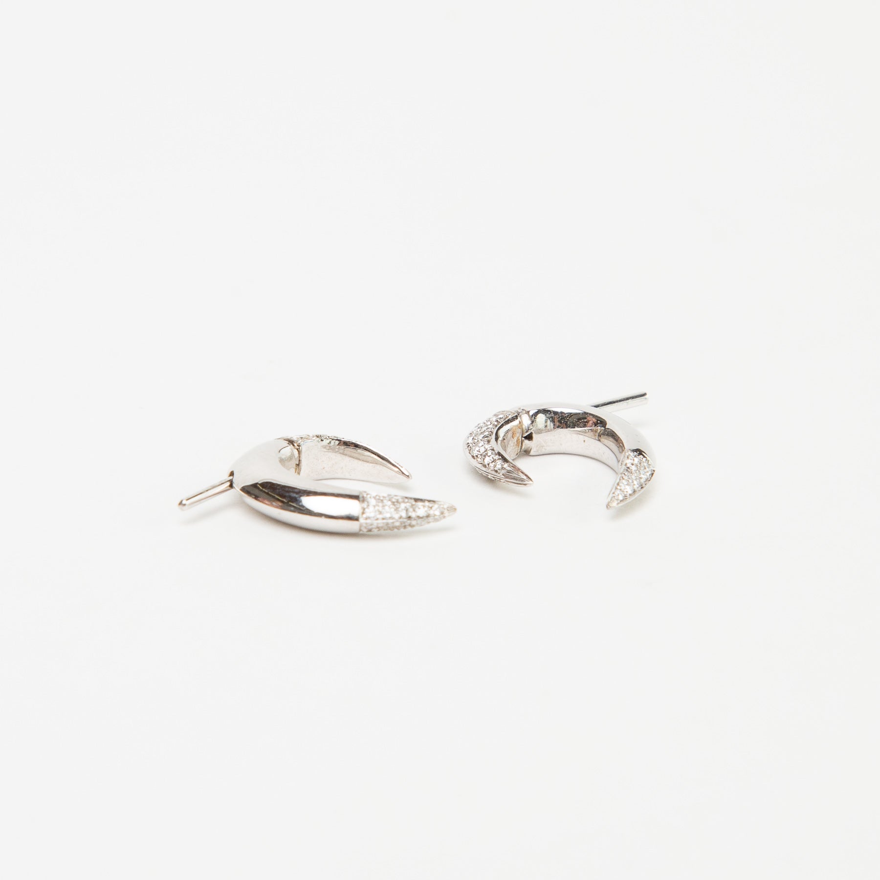 SHAUN LEANE | SMALL DIAMOND TALON EARRINGS