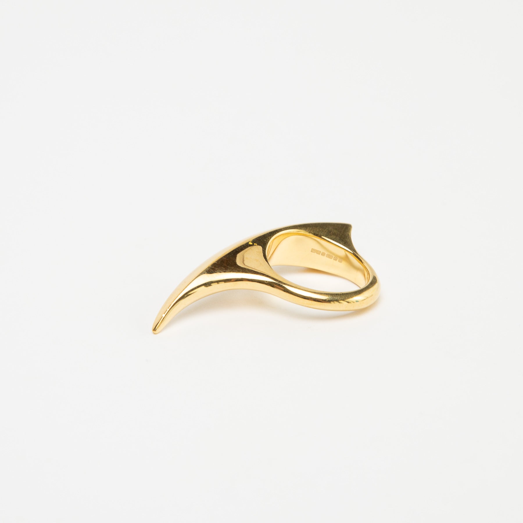 SHAUN LEANE | YELLOW GOLD SABRE RING - MAXFIELD LA