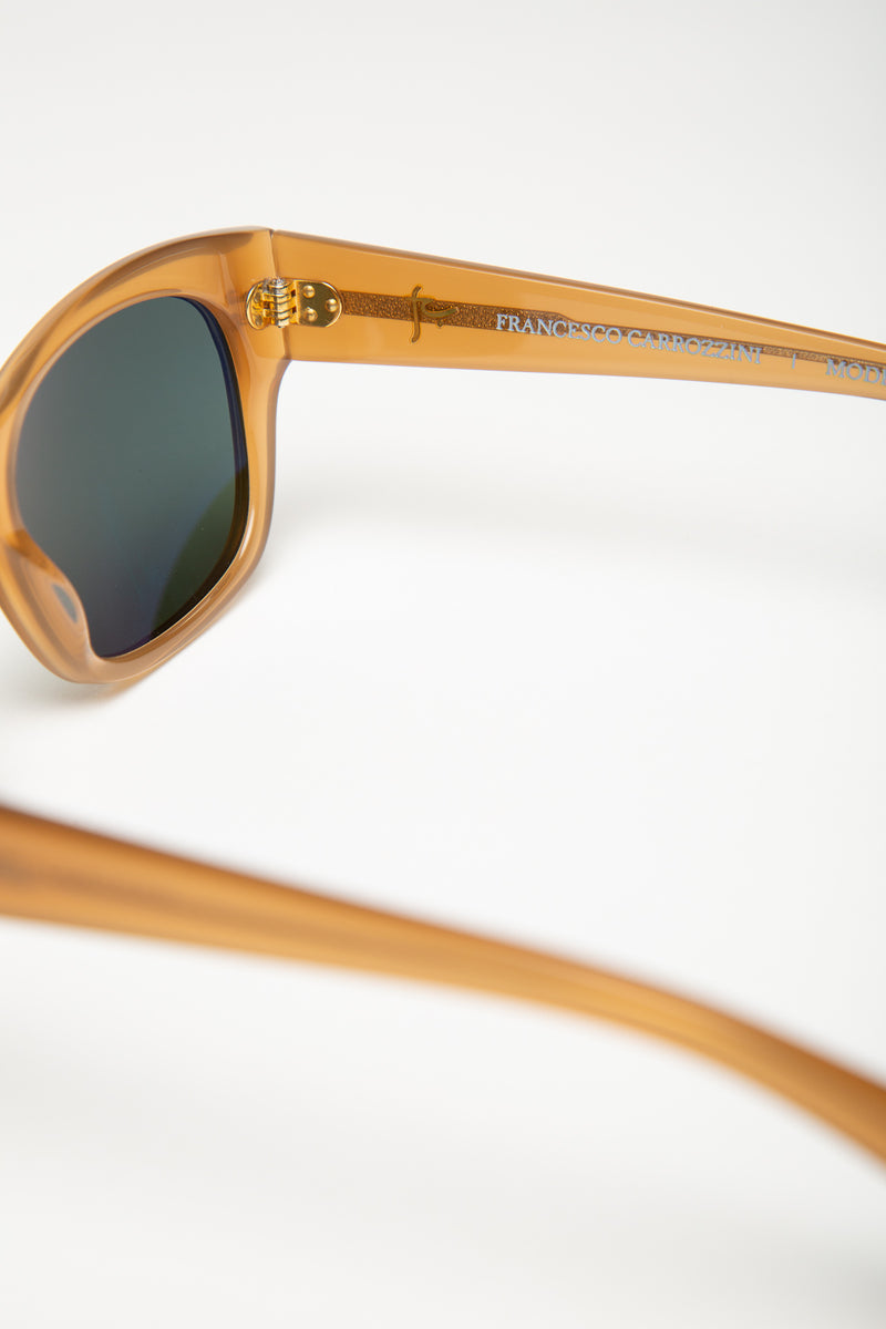 MAXFIELD PRIVATE COLLECTION | FRANCESCO CARROZZINI LUCID HONEY SUNGLASSES