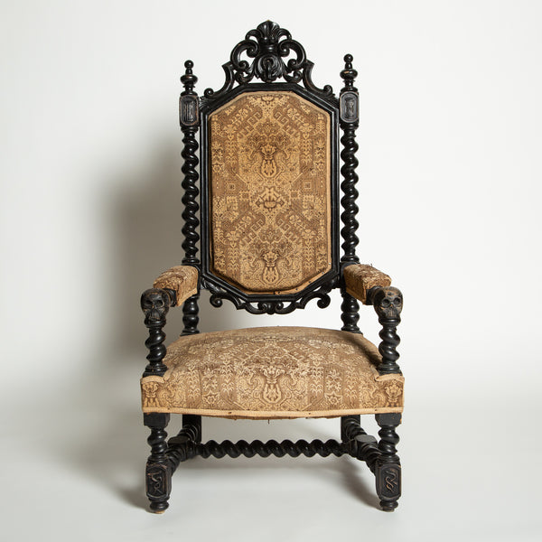 MAXFIELD COLLECTION | MASONIC SKULL CHAIR
