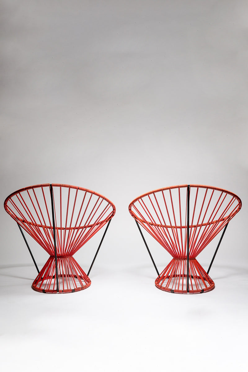 MAXFIELD COLLECTION | SET OF SCOUBIDOU ARMCHAIRS