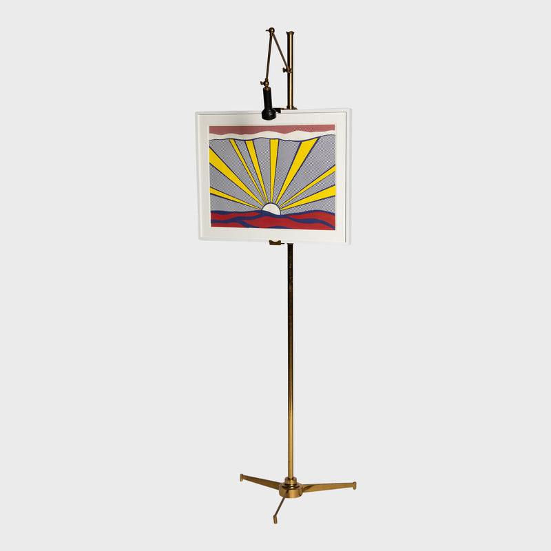 MAXFIELD COLLECTION | 1960'S A. LELLI BRASS EASEL