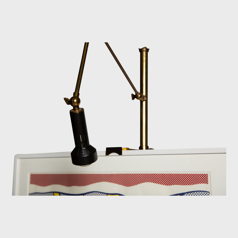 MAXFIELD COLLECTION | 1960'S A. LELLI BRASS EASEL