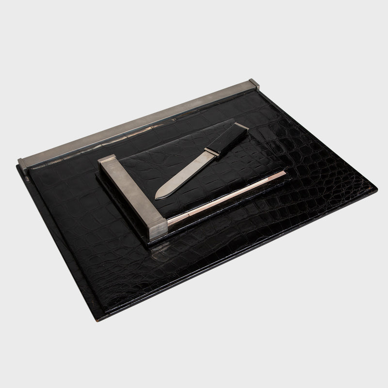 MAXFIELD COLLECTION | 70S ITALIAN 3 PIECE CROC SET