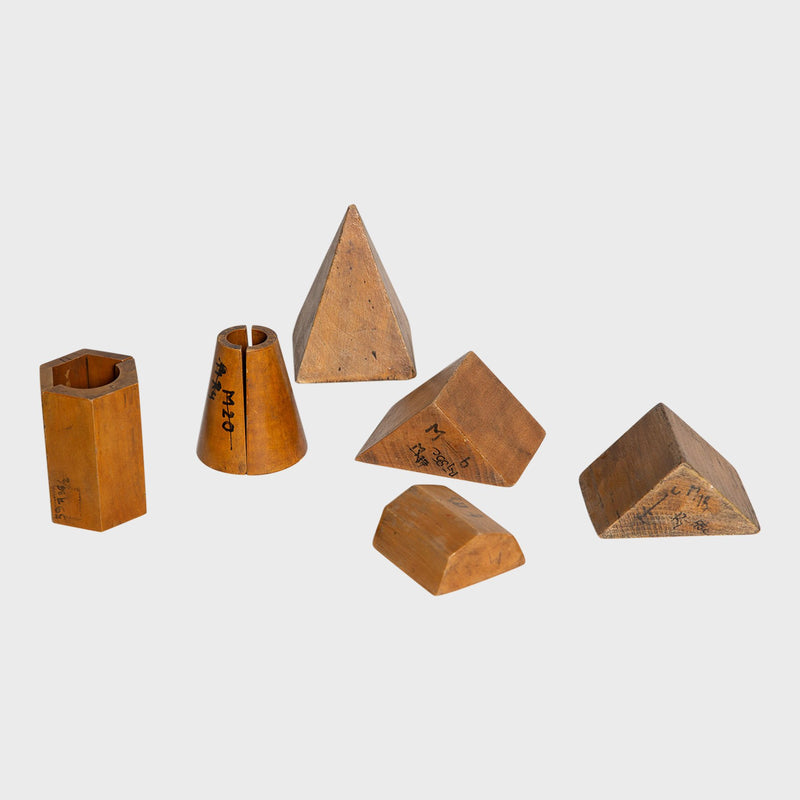 MAXFIELD COLLECTION | 40'S GEOMETRIC WOOD FORMS