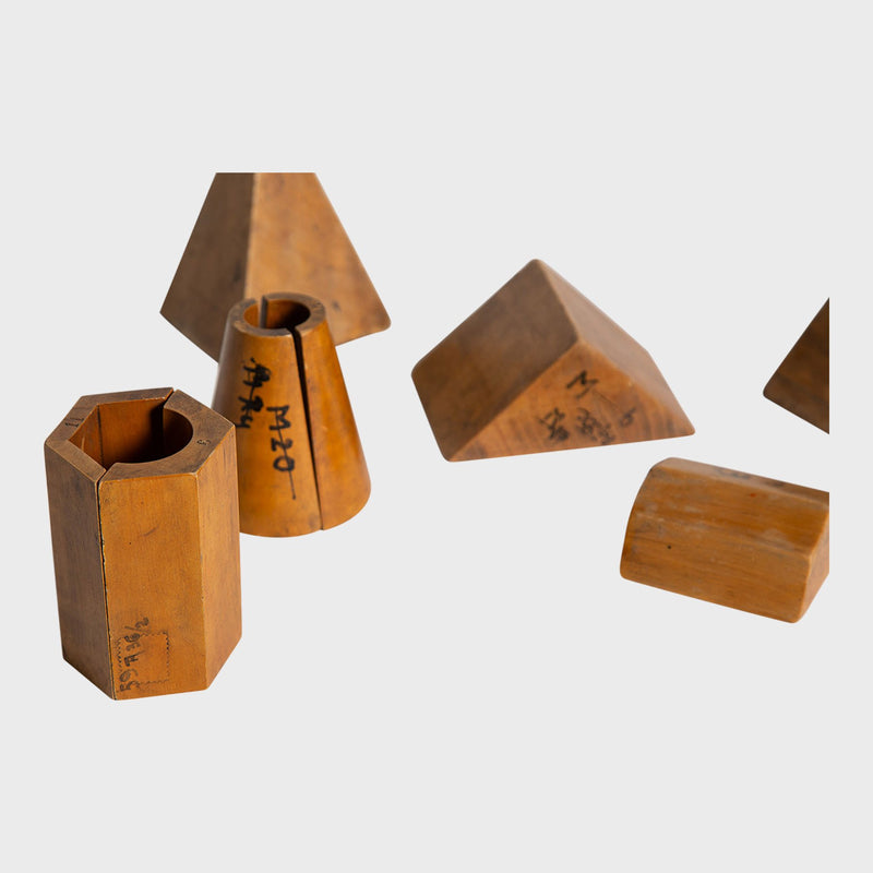 MAXFIELD COLLECTION | 40'S GEOMETRIC WOOD FORMS