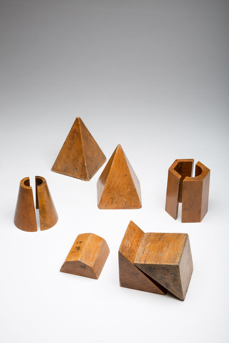 MAXFIELD COLLECTION | 40'S GEOMETRIC WOOD FORMS