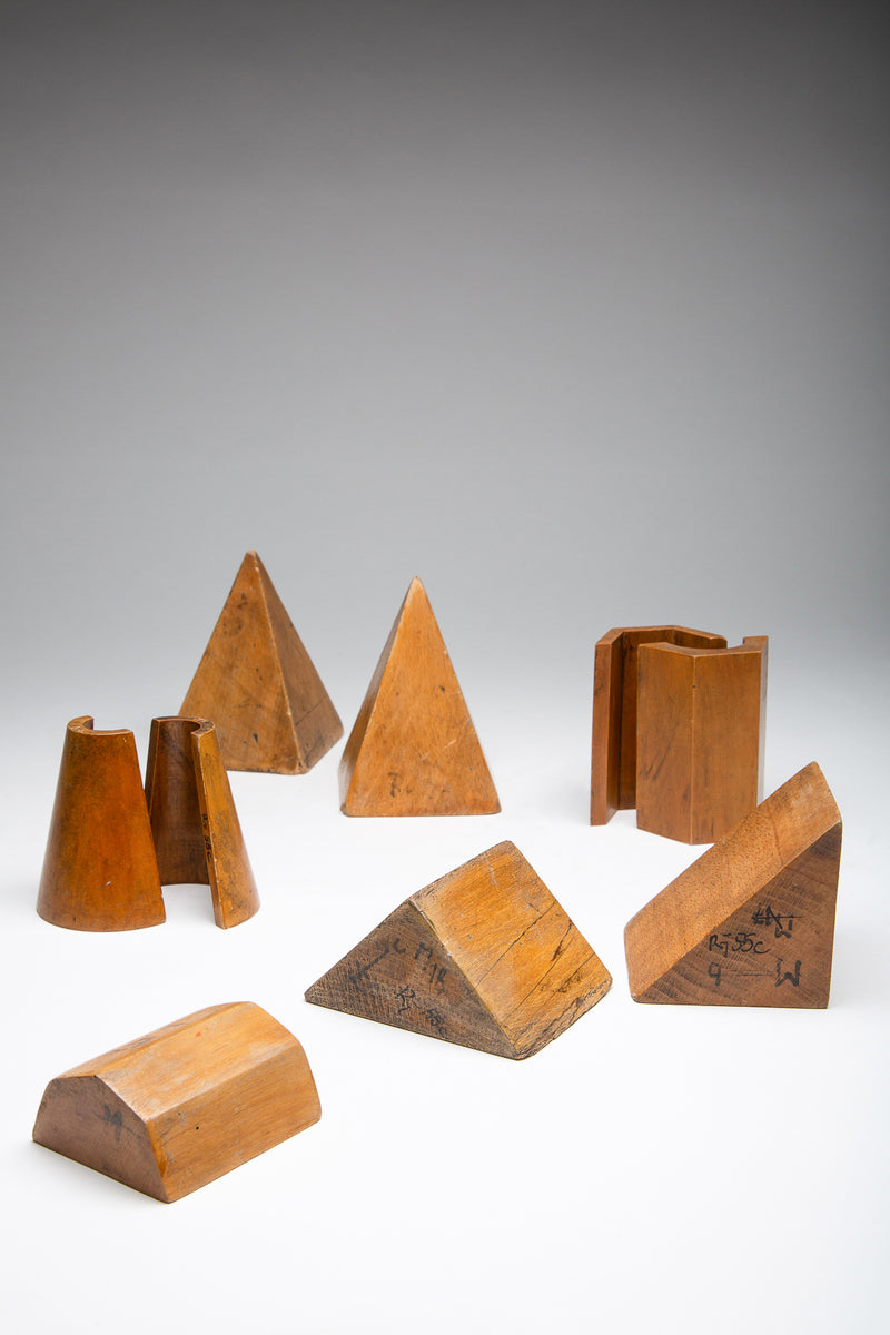 MAXFIELD COLLECTION | 40'S GEOMETRIC WOOD FORMS