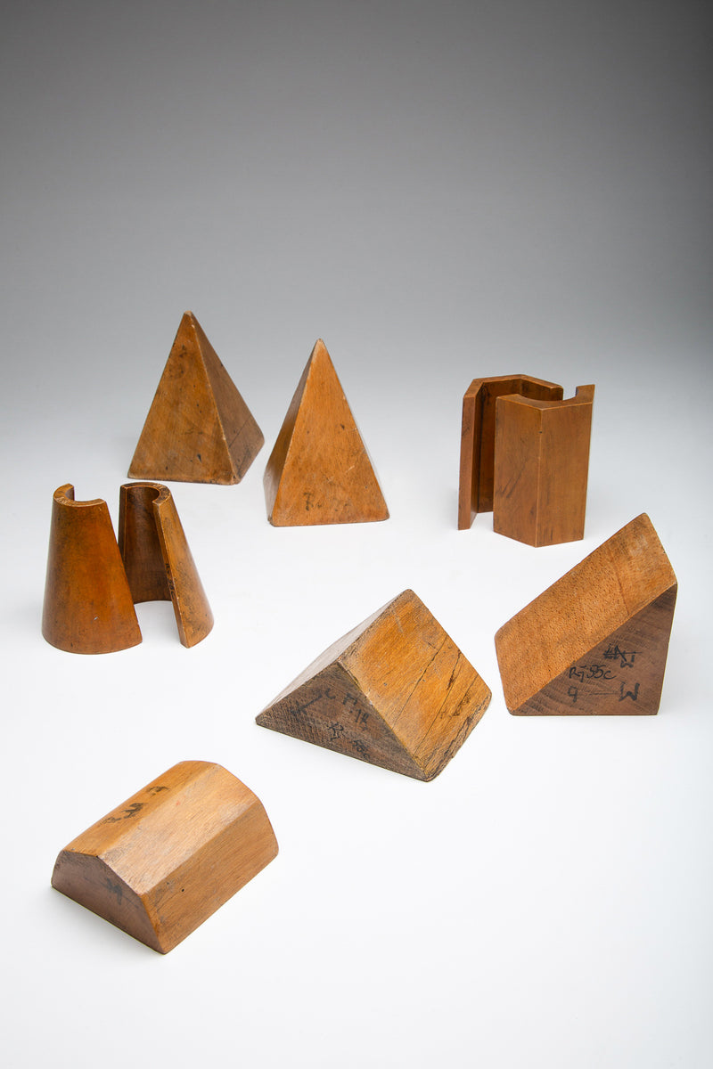MAXFIELD COLLECTION | 40'S GEOMETRIC WOOD FORMS
