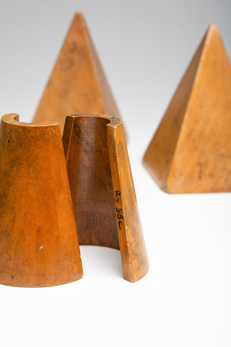 MAXFIELD COLLECTION | 40'S GEOMETRIC WOOD FORMS