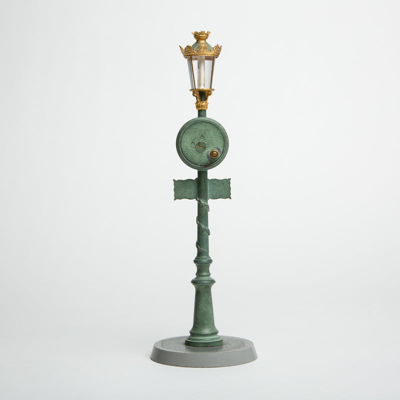 MAXFIELD COLLECTION | PARIS STREET LAMP DESK CLOCK