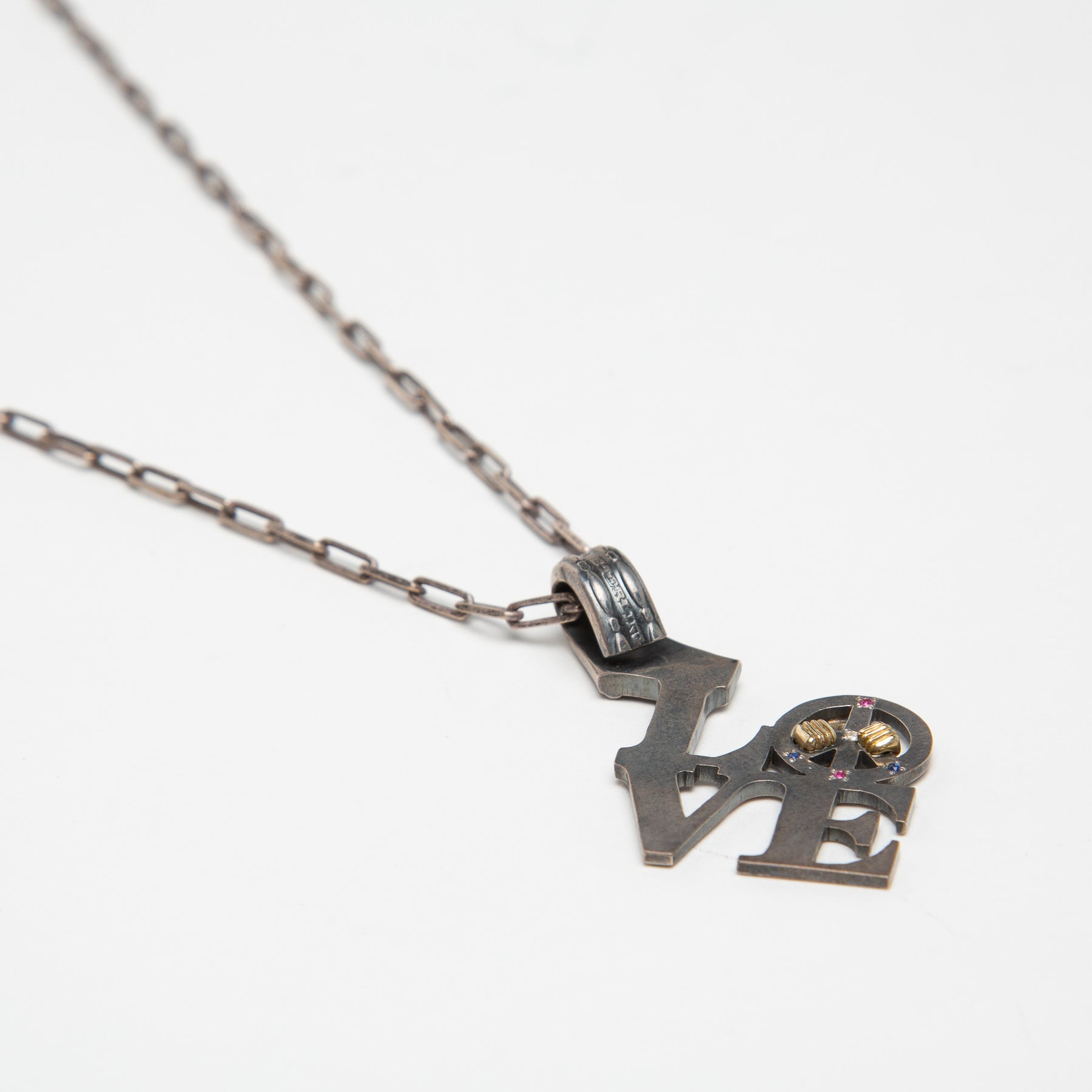BLIND MAN TOGS | TIFFANY LOVE PEACE NECKLACE