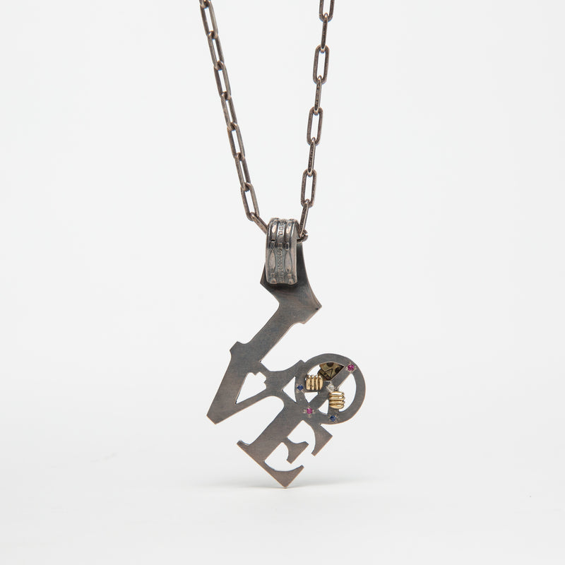 BLIND MAN TOGS | TIFFANY LOVE PEACE NECKLACE