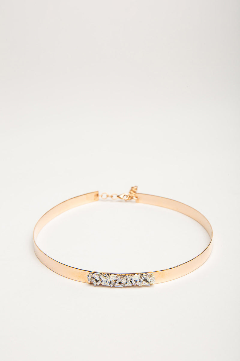 FIYA JEWELLERY | BAGUETTE DIAMOND CHOKER