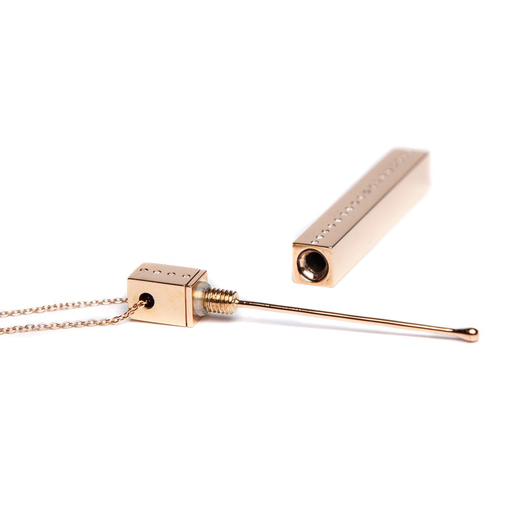 DIANE KORDAS | GOLD AND DIAMOND PERFUME BOTTLE NECKLACE - MAXFIELD LA