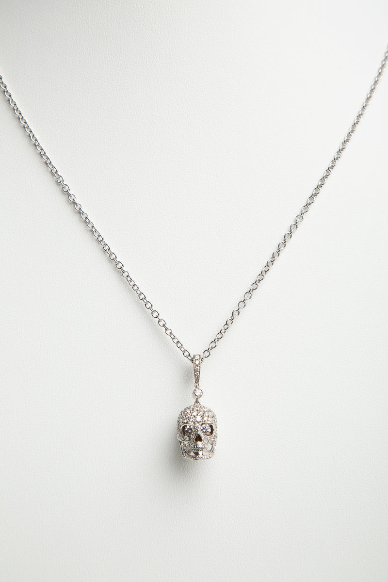 MAXFIELD PRIVATE COLLECTION | DIAMOND SKULL PENDANT