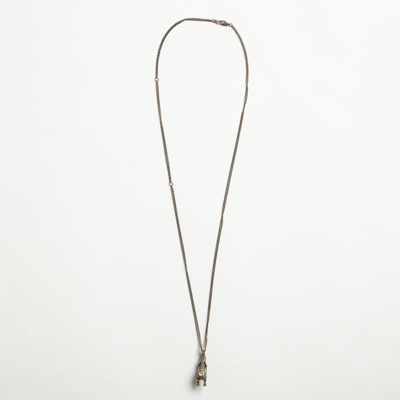 BIBI VAN DER VELDEN | MULTI STONE ELEPHANT PENDANT