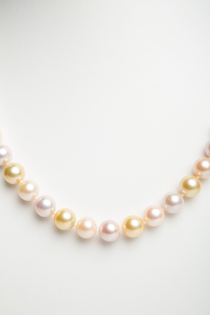 MAXFIELD COLLECTION | PINK PEARL NECKLACE